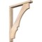 Ekena Millwork Balboa Block Smooth Bracket w/ Offset Brace, Douglas Fir, 3 1/2"W x 24"D x 32"H BKT0402X24X32BOA05SDF - alternate 1